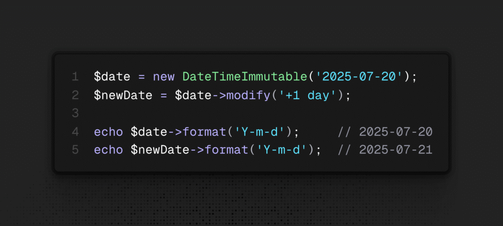 DateTime vs DateTimeImmutable w PHP - czego używać? - Praktyczne porady ...